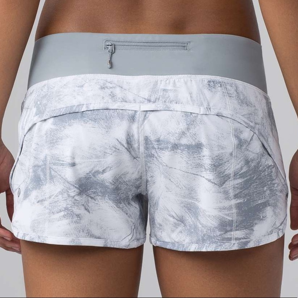 Lululemon Speed Short 2.5” - Breeze By White Light Cast/Light Cast - 4